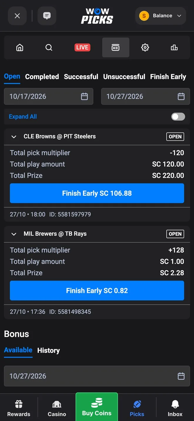 My Picks